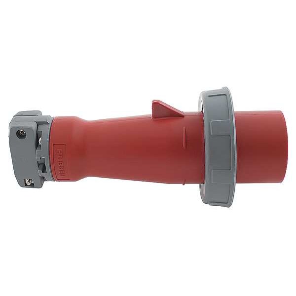 IEC Pin and Sleeve Plug, 2P, 3W, 60A, 480V
