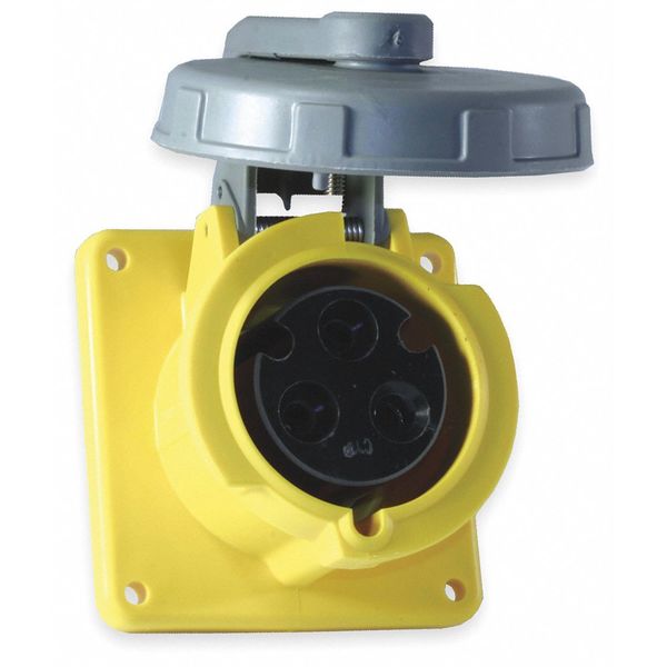 IEC Pin and Sleeve Receptacle, 60A, 125V