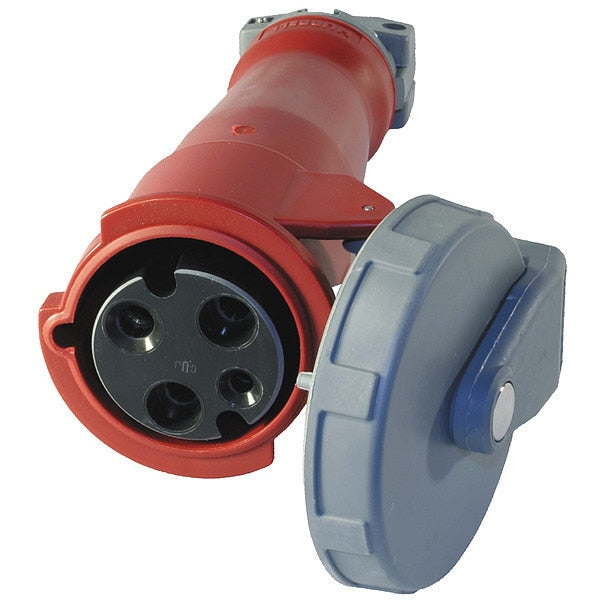 IEC Pin and Sleeve Connector, 60A, 480V