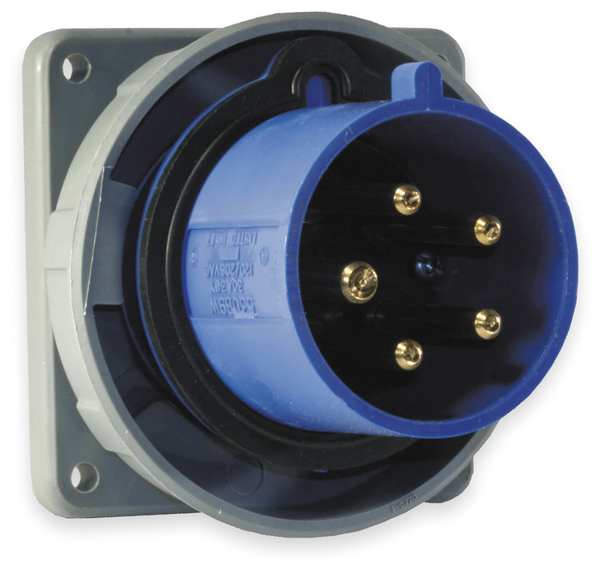 IEC Pin and Sleeve Inlet, 60A, 120/208V