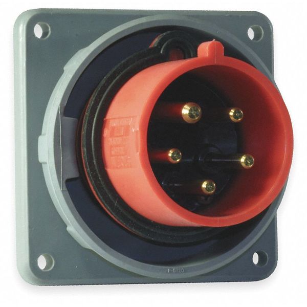 IEC Pin and Sleeve Inlet, 20A, 277/480V