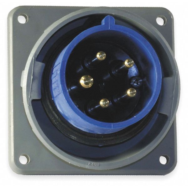 IEC Pin and Sleeve Inlet, 20A, 120/208V