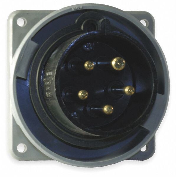 IEC Pin and Sleeve Inlet, 30A, 347/600V
