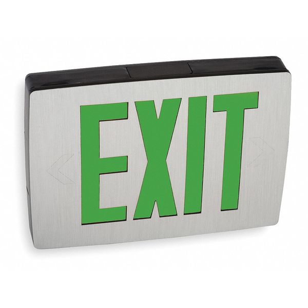 Ext Sgn, Alum, Blck, 11 3/4in, 2W