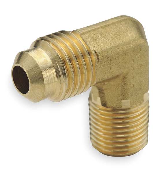 Male Elbow, 90deg, Brass, Tube x MNPT, PK10