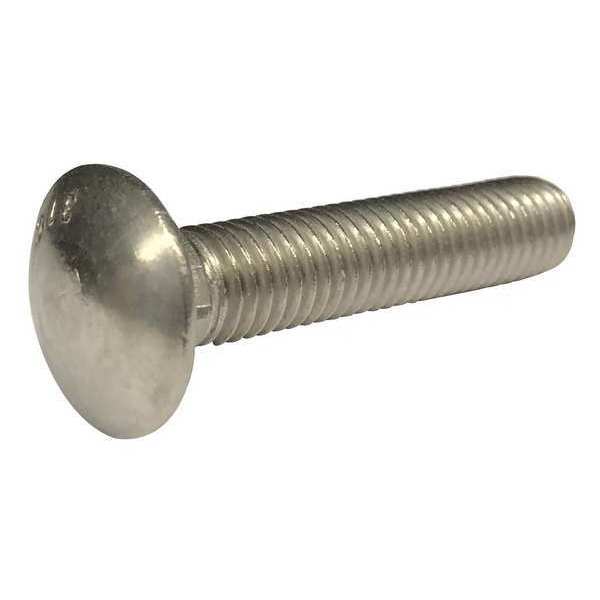 Carriage Bolt, 3/8-16x1 3/4 L, Pk25