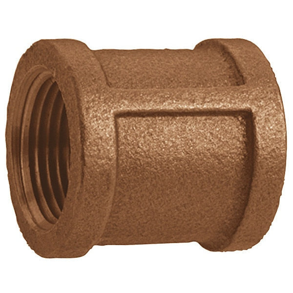 Red Brass Coupling, FNPT, 2