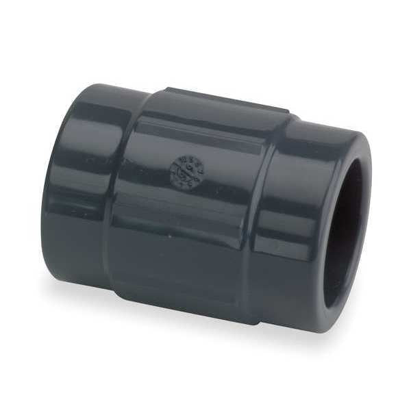 PVC Coupling, Socket x Socket, 4 in Pipe Size
