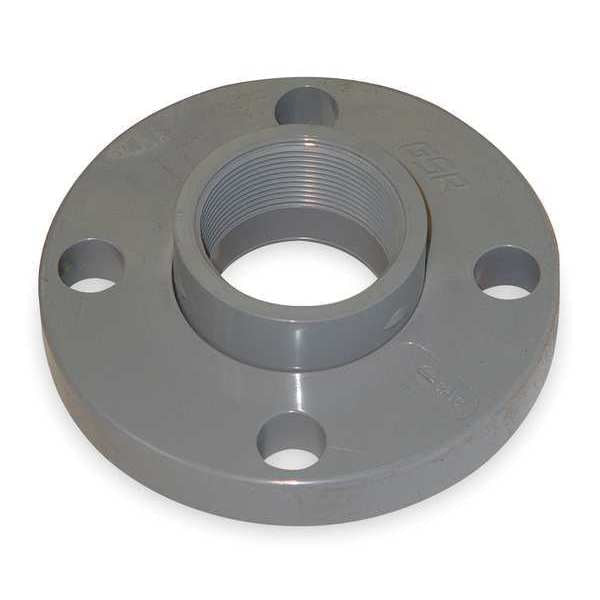 PVC Van-Stone Flange, FNPT, 1 in Pipe Size