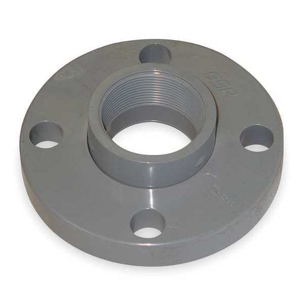 PVC Van-Stone Flange, FNPT, 2-1/2 in Pipe Size