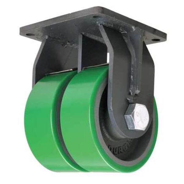 Dual Whl Cstr, Polyurethane, 8in., 5000 lb.