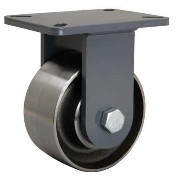 Plt Cstr, Rgd, Frgd Stl, 6 in, 6000 lb., Slvr