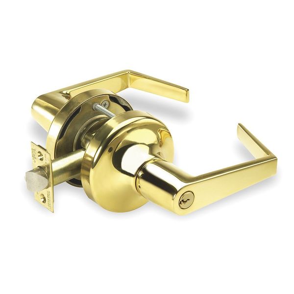 Lever Lockset, Mechanical, Entrance