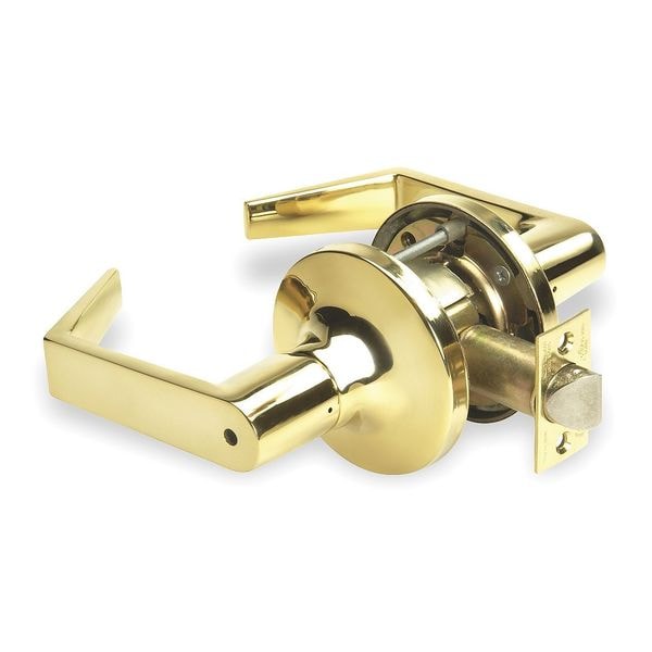Lever Lockset, Mechanical, Privacy, Grade 2