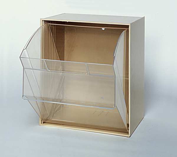 Bins, 1 Tip Out, Ivory