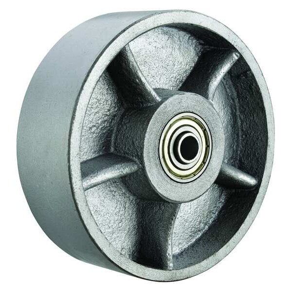 Caster Wheel, Ductile Iron, 6 in., 6000 lb.