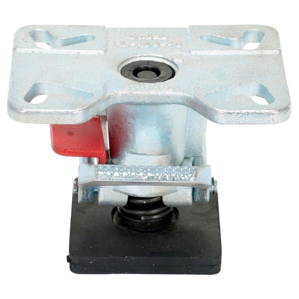 Adjustable Floor Lock, Top Plate, 8 in.