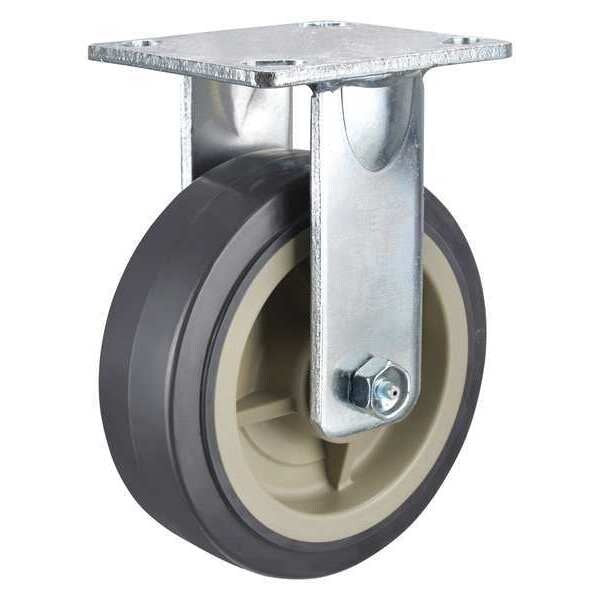 Kingpinless Rgd Caster, Polyurthn, 900 lb