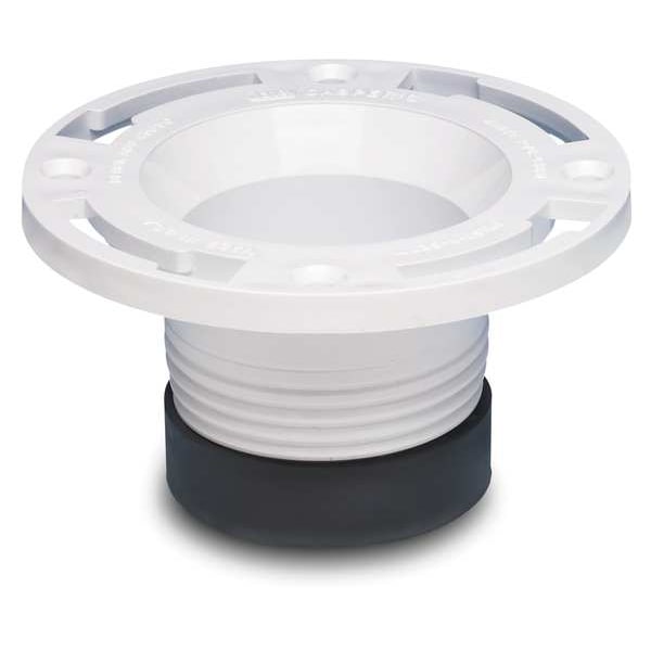 Flange, Twist-N-Set(R), Closet, 3 In, PVC