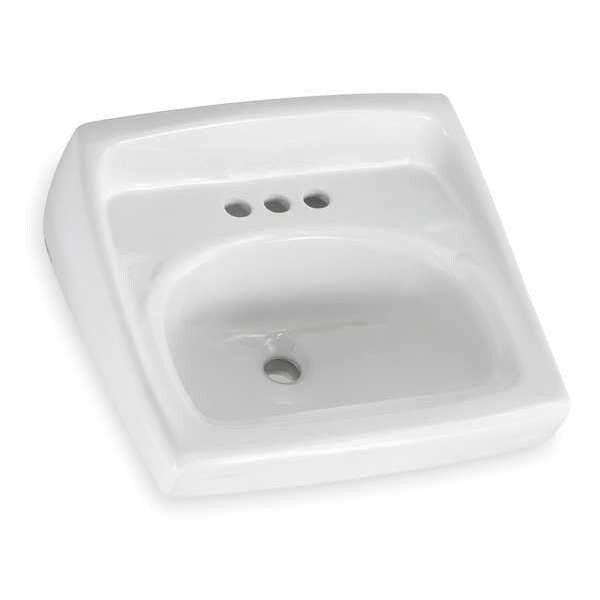 Bathroom Sink, 20-1/2 In. W, 12-1/8 In. H