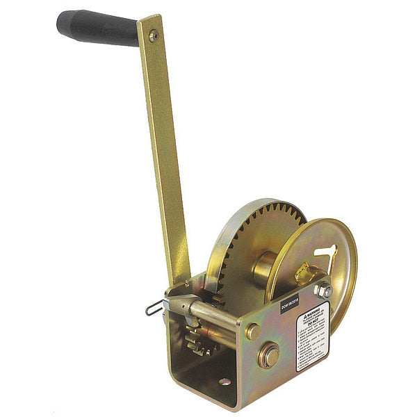 Hand Winch, Spur Gear, 1000 lb.