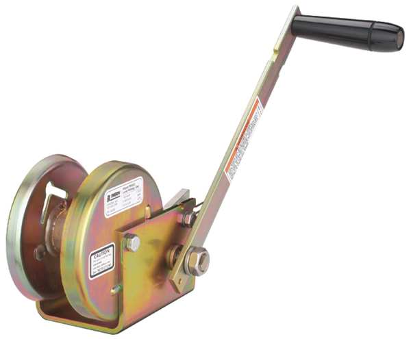 Hand Winch, Spur Gear, 1000 lb.