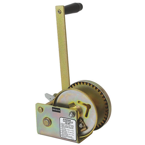 Hand Winch, Spur Gear, 1000 lb.