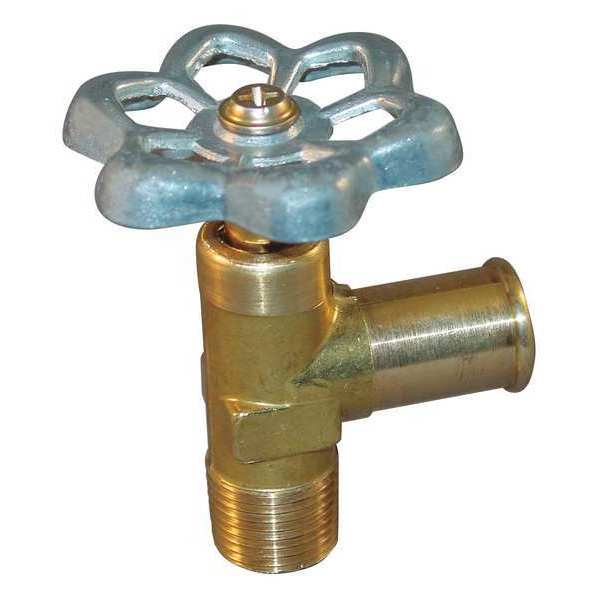 Truck Valve, 5/8 In Hose ID, 1/2 In MNPT