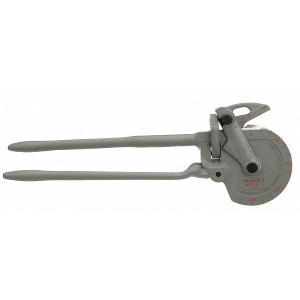 Tube Bender, Geared Ratchet, 7/8 In Tube