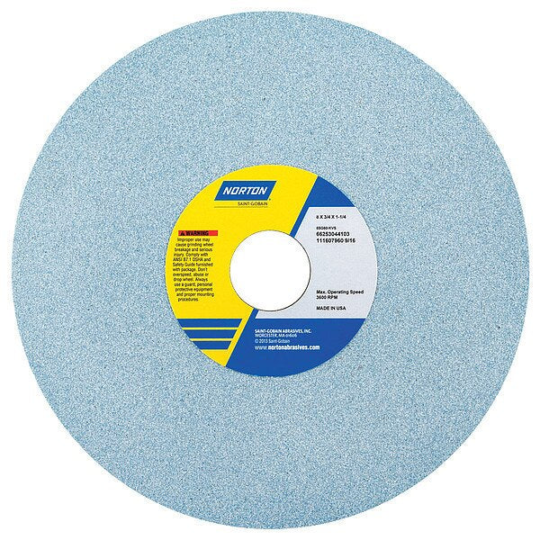 Grinding Wheel, T1, 8x3/4x1.25, CA, 60G, PK5
