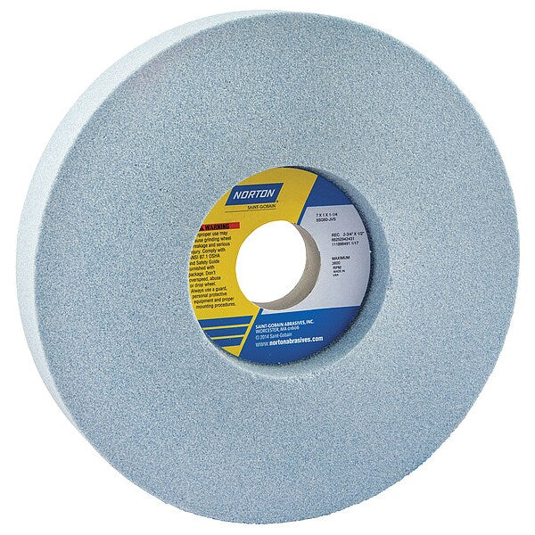 Recessed Grinding Whl, 1/S, 7x1x1.25, PK5