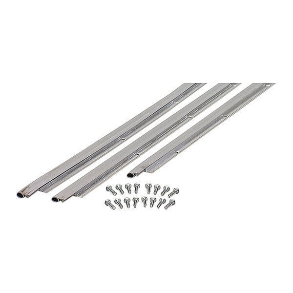 Double Door Weatherstrip, 7 Ft L