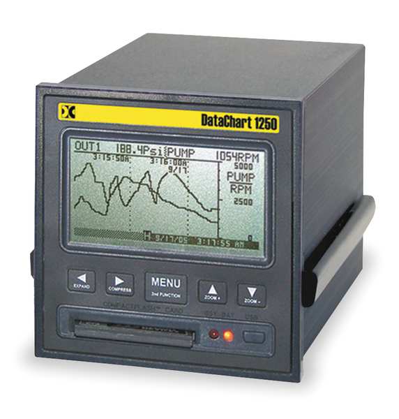 Paperless Recorder, Power 12 to 24 Vdc