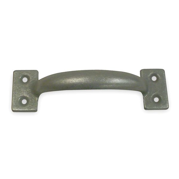 Utility Pull, Steel, 6 1/2 In L, Galv., Unthr. Through Holes