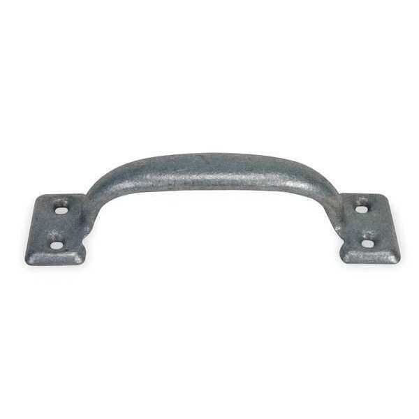 Utility Pull, Steel, 5 3/4 In L, Galv., Unthr. Through Holes