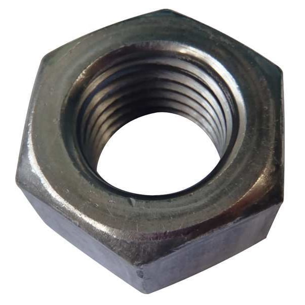 Machine Screw Nut, #2-56, 18-8 Stainless Steel, Not Graded, Plain, 1/16 in Ht, 100 PK