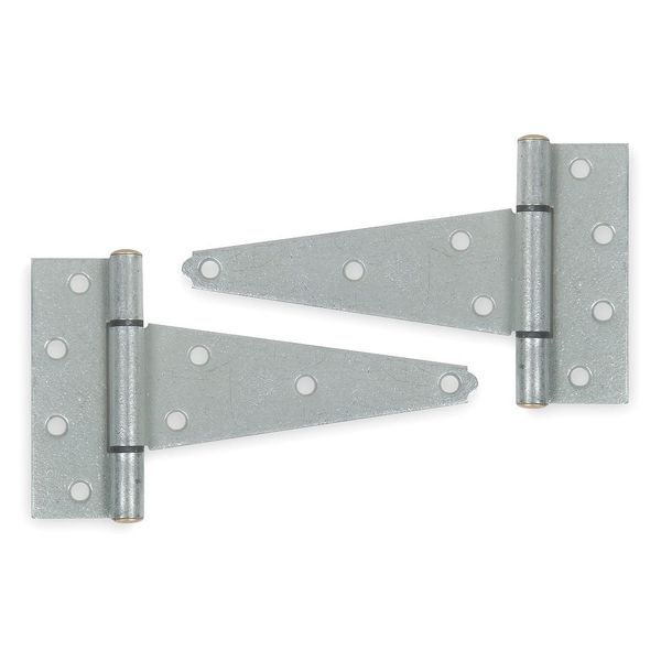 2 in W x 6 in H Galvanized Steel Tee Hinge