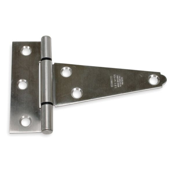 1 1/2 in W x 4 in H Stainless steel Tee Hinge