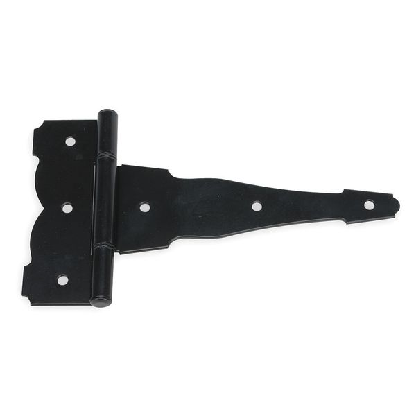 2 11/16 in W x 8 in H Black Enamel Tee Hinge