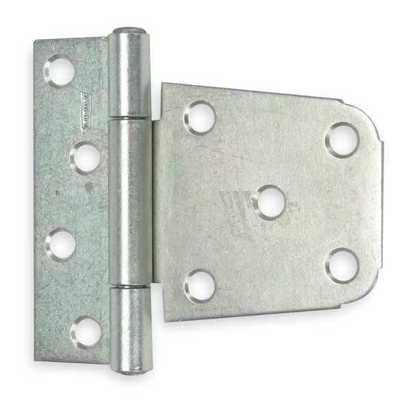 3 1/4 in W x 3 1/2 in H zinc plated Tee Hinge