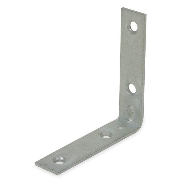 Corner Brace, Steel, 23/32 Wx3 In L, PK2