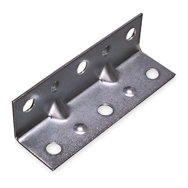 Corner Brace, Steel, 3/4 Wx3 1/2 In L, PK4