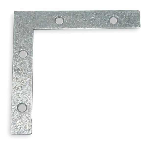Flat Corner Irons, Steel, 5/8