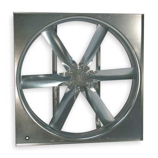 Supply Fan w/Drive Package, Standard Duty, 208-230/460V AC, 24 in Blade Dia, 3/4 HP