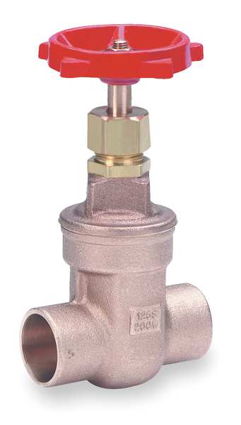 Gate Valve, Class 125, 2 In., Solder