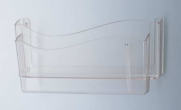 Unbreakable Wall Pocket, Legal/Ltr, Clear