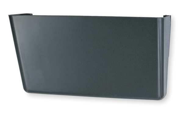 Wall Pocket, Letter, 7Hx13W, Black