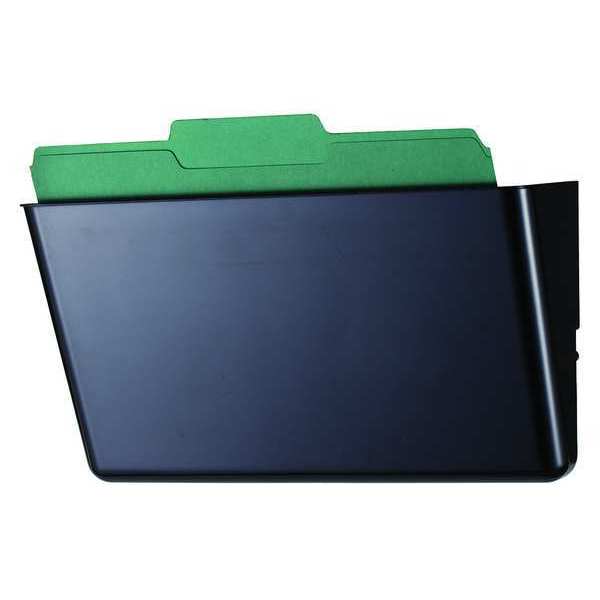 Wall Pocket, Letter, 7Hx13W, Black