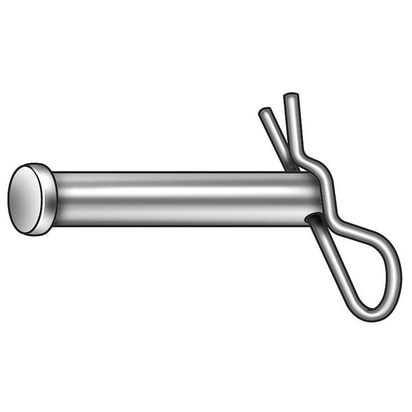 Clevis Pin, 18-8, 0.250x1 1/4 L, PK5