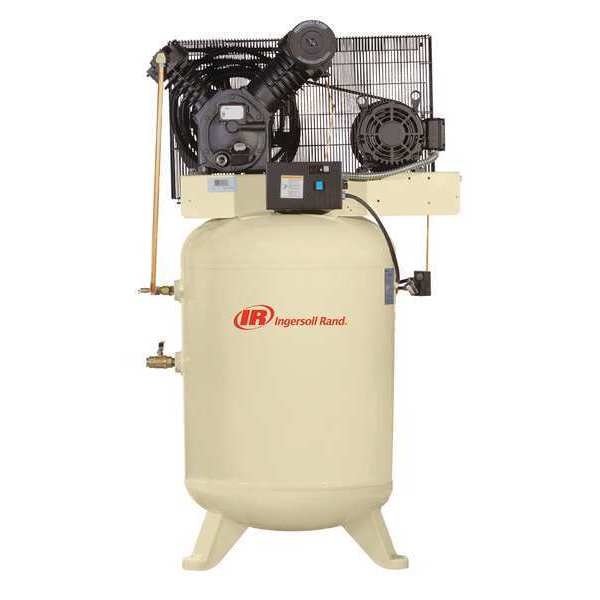 Electric Air Compressor, 2 Stage, 10 HP